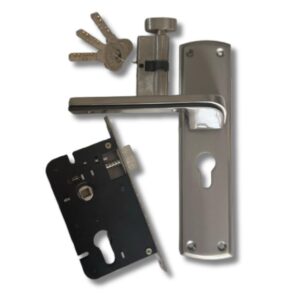 Door Lock Set - Titan Zinc - CY