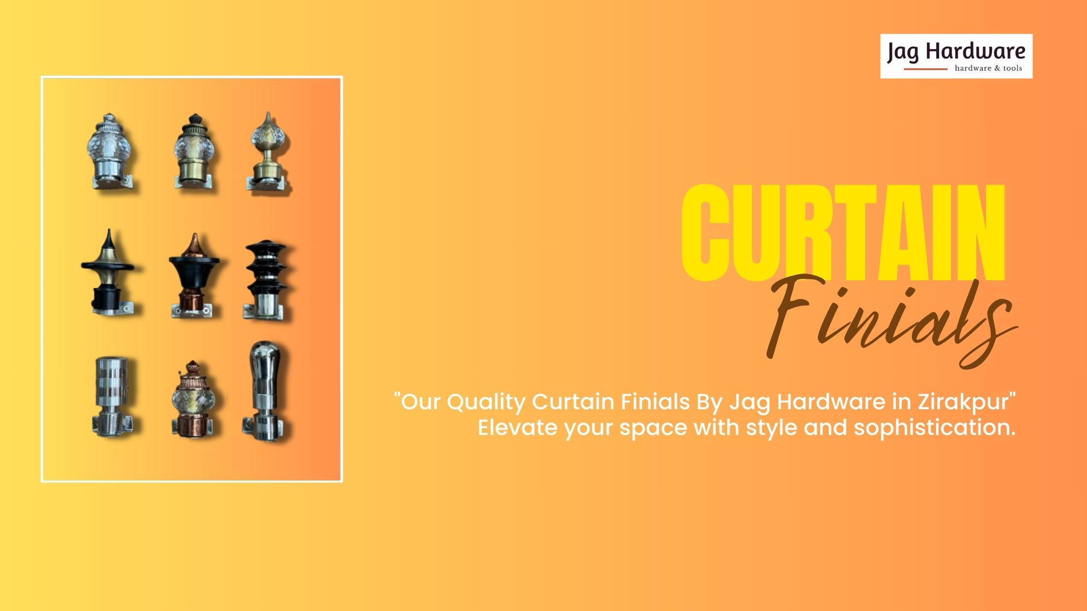 Curtain Finials