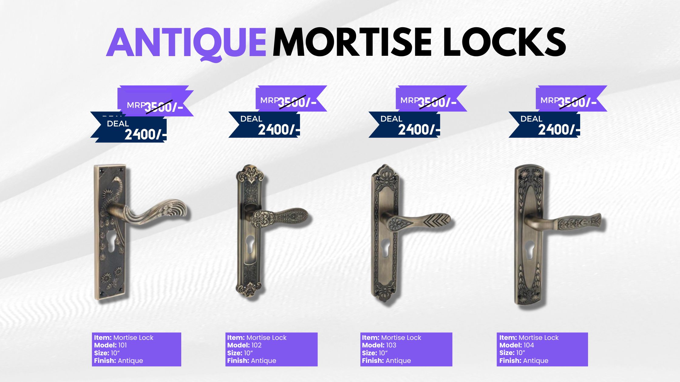 Antique Mortise Locks