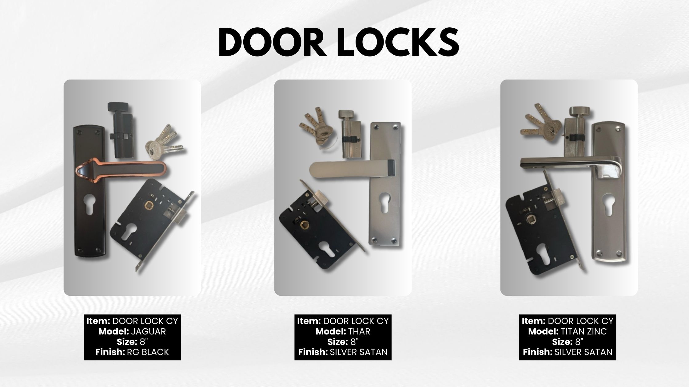 Door Lock Sets in Zirakpur