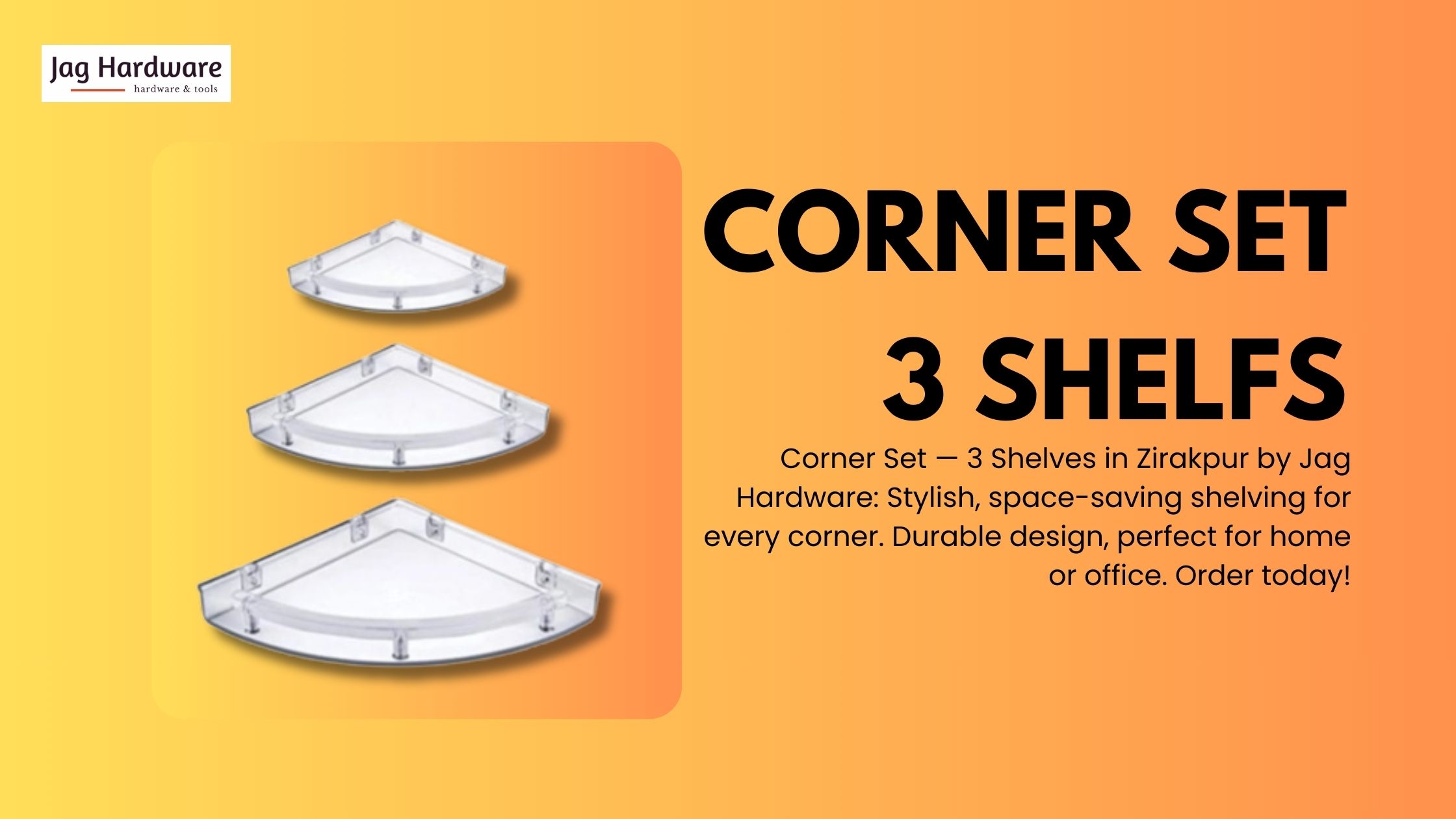 Corner Set 3 Shelves in Zirakpur