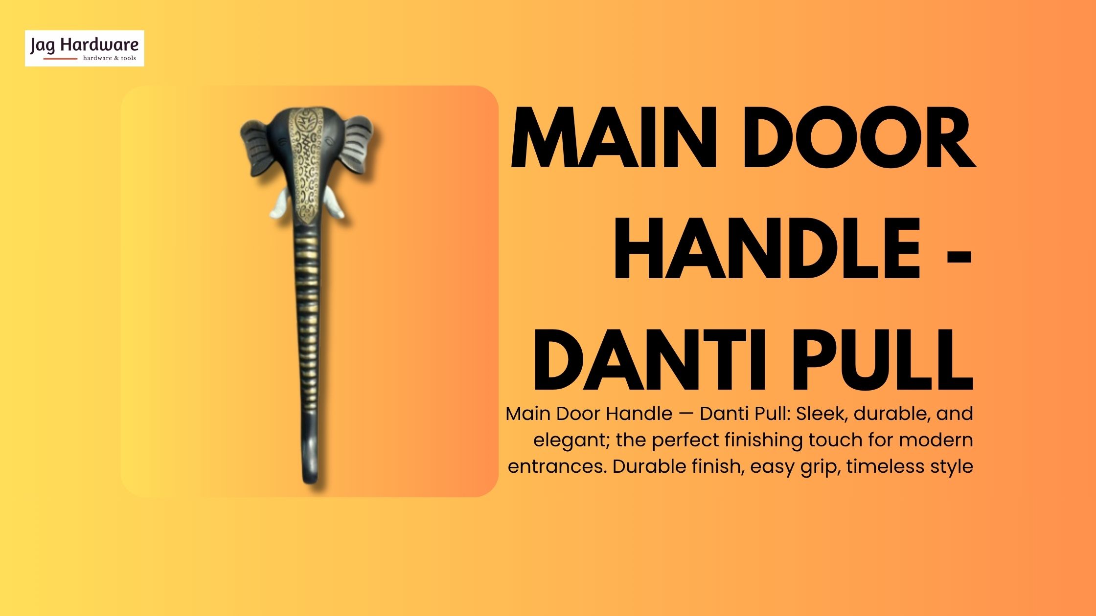 Main Door Handle - Danti Pull