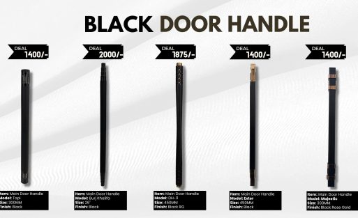 Black Door Handles