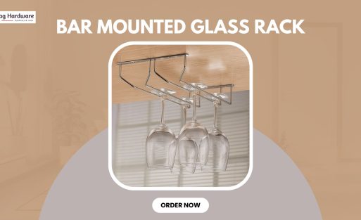 Bar Mounted Glass Rack